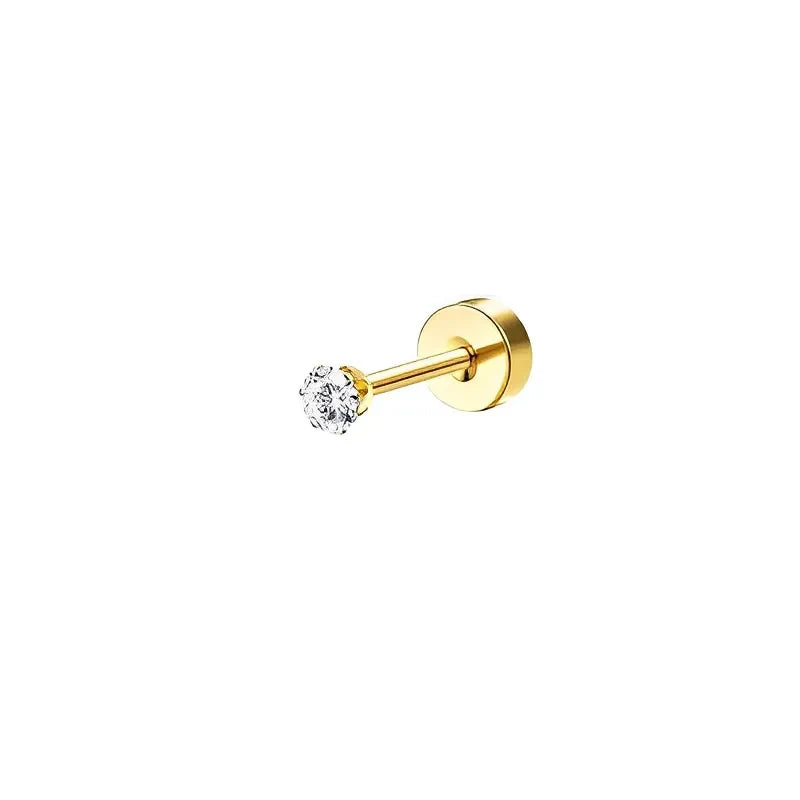 Bobisty Stud Hoop Earrings